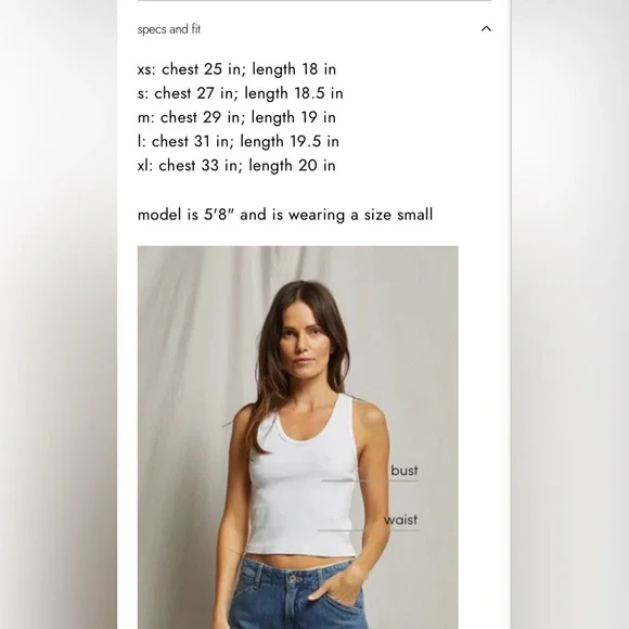 perfectwhitetee Vintage Black Blondie tank size M - Picture 8 of 9